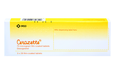 3 month pack of the contraceptive pill Cerazette