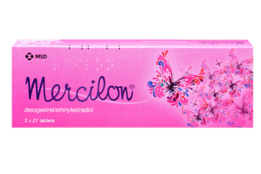 pack of 3x21 Mercilon contraceptive pill