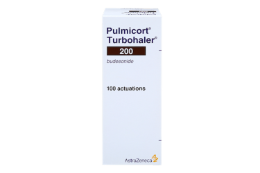 pack of Pulmicort 200 asthma inhaler, 100 actuations