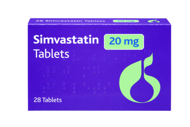 3 month course of simvastatin for high cholesterol