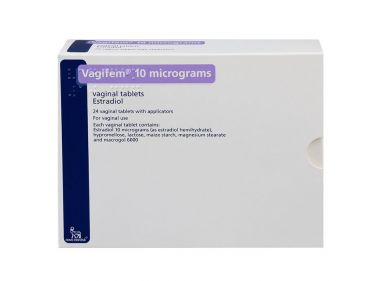 Pack of 24 Vagifem 10 microgram vaginal tablets