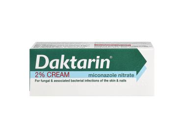 The front of a box of Daktarin Cream