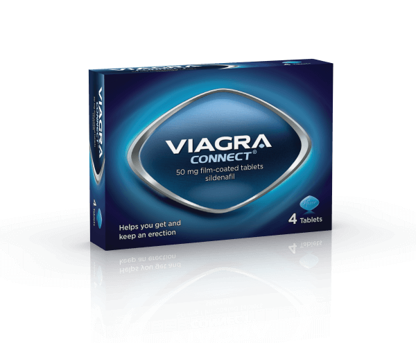 Pack of 4 tablets 50mg Viagra Connect over the counter pills