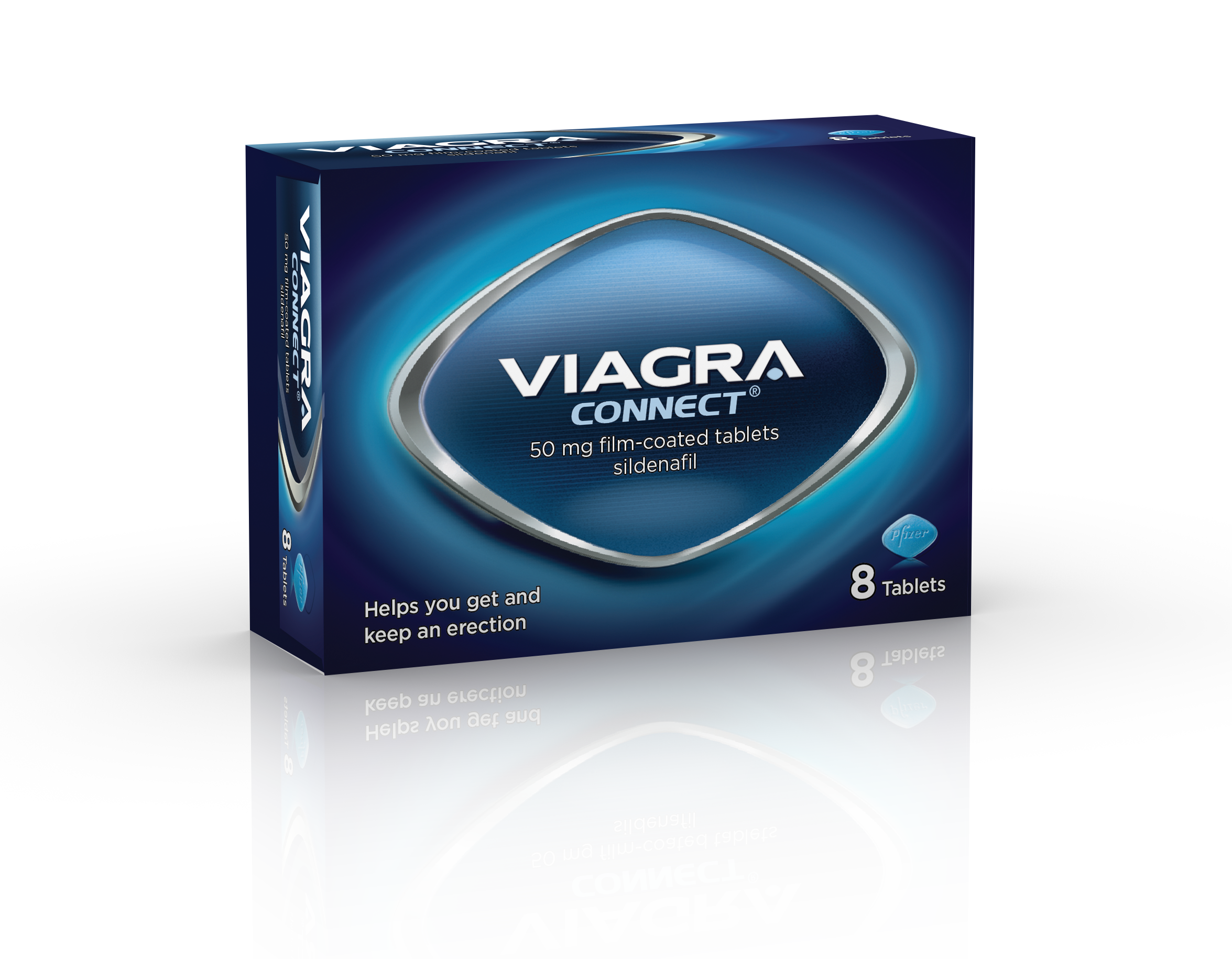 Pack of 8 Viagra Connect 50mg tablets
