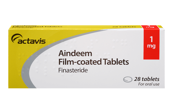 pack of 28 tablets 1mg finasteride