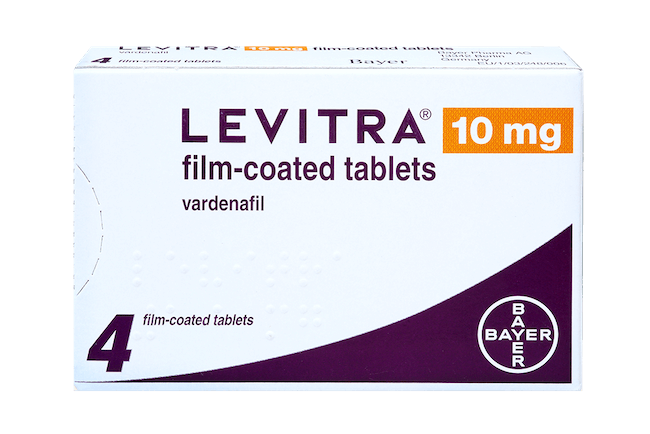 pack of 4 levitra 10mg tablets
