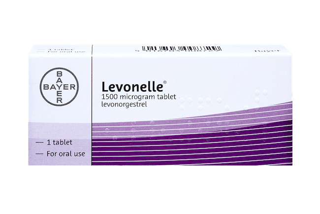 Pack of 1 tablet Levonelle 1500 microgram