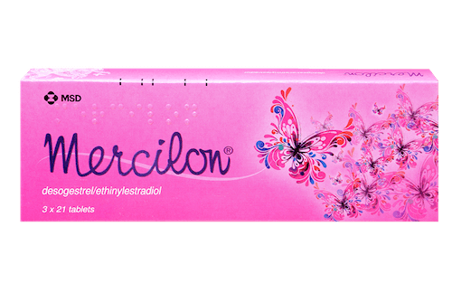 pack of 3x21 Mercilon contraceptive pill