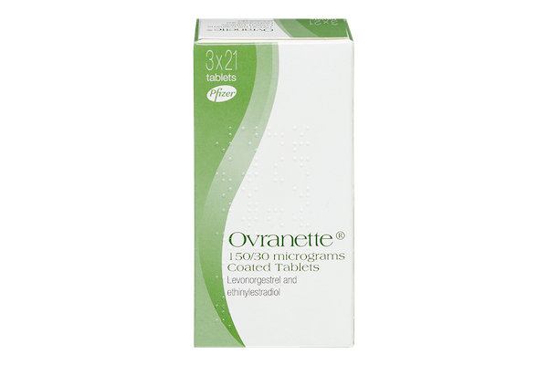 ovranette pack of 3x21 tablets