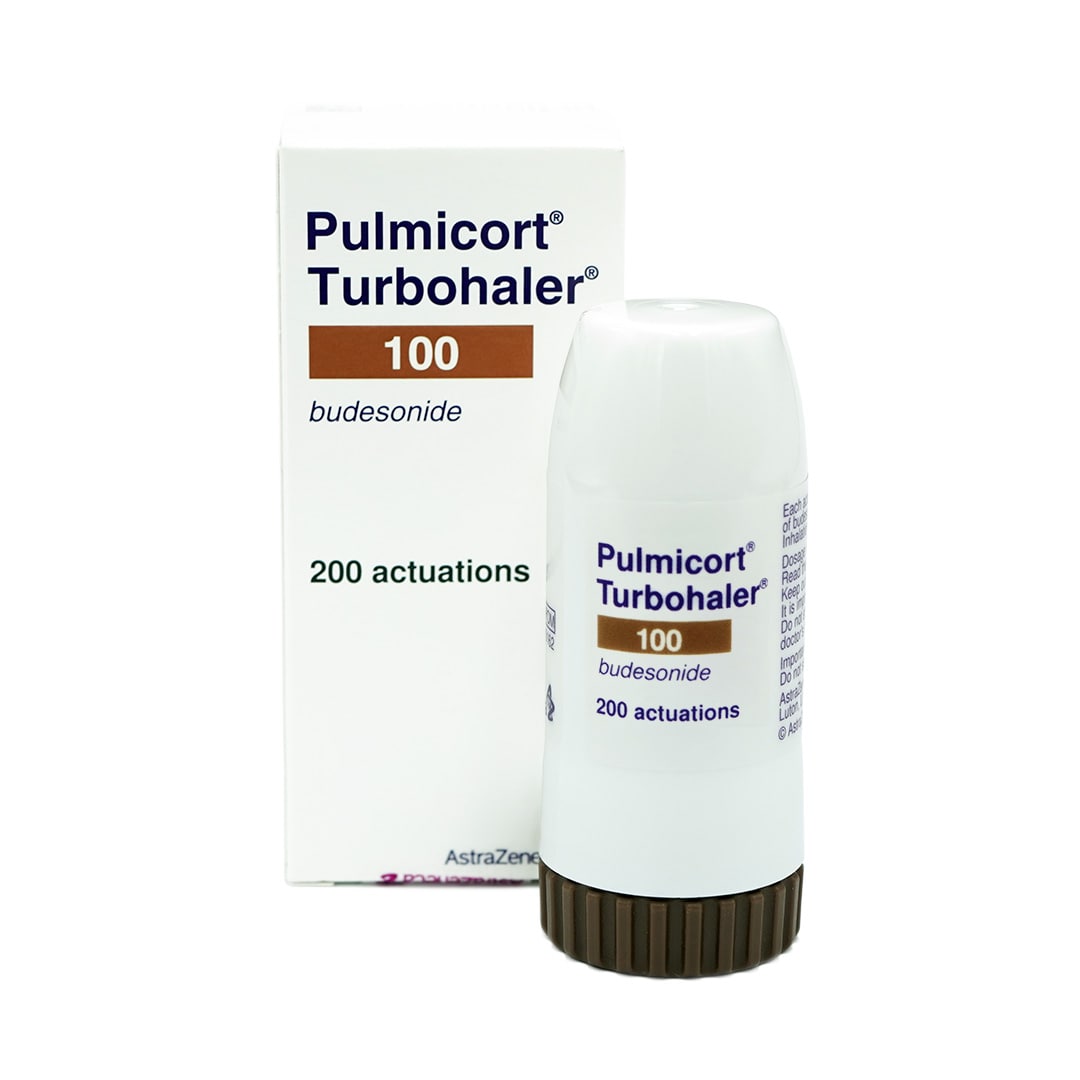 pack of Pulmicort asthma inhaler