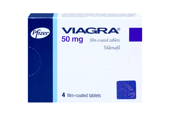 Box of Viagra to compare vs Sildenafil and vs Viagra Connect